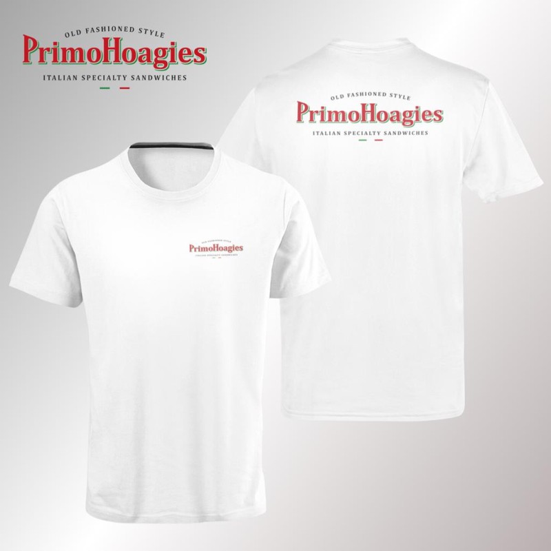 PrimoHoagies Logo - White